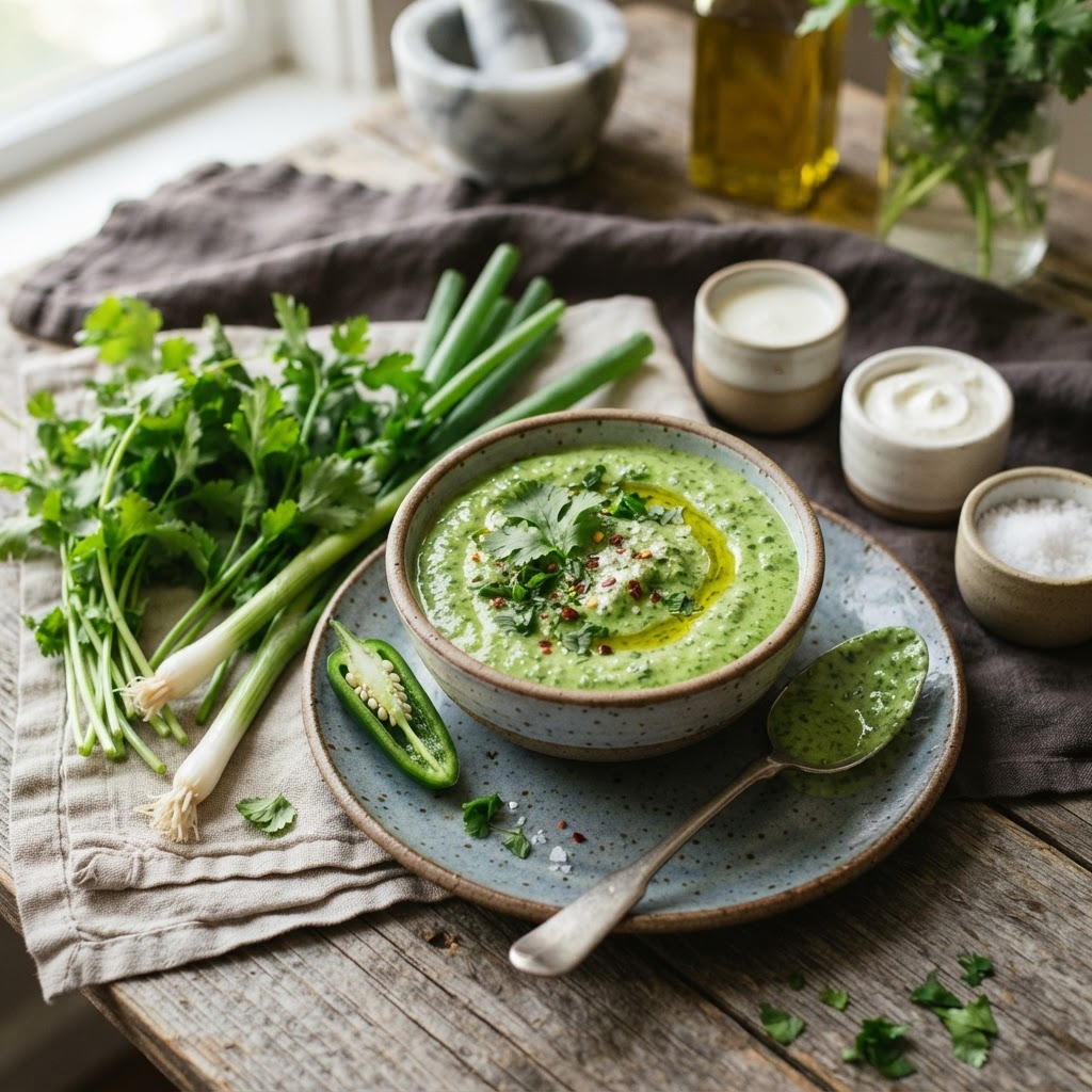 Herby Green Sauce (for Everything)