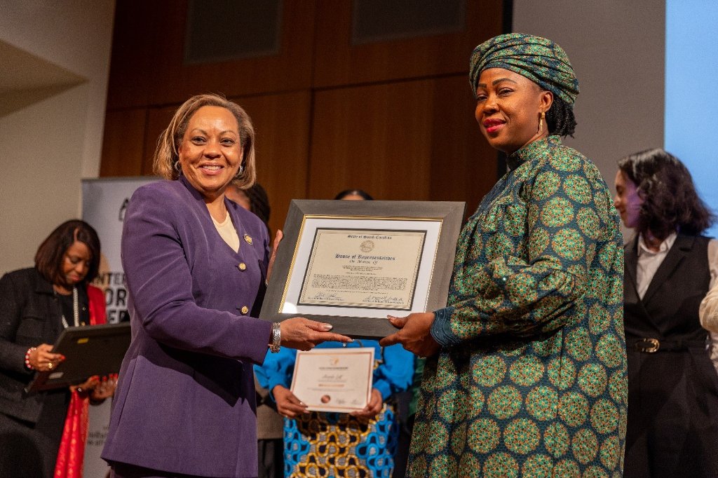 House of Representatives Proclamation presentation at GPWF New York 2025