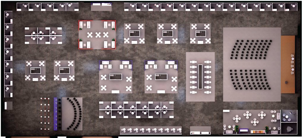 DTF Conference 2026 exhibition floor plan at Valletta Gateway Terminal
