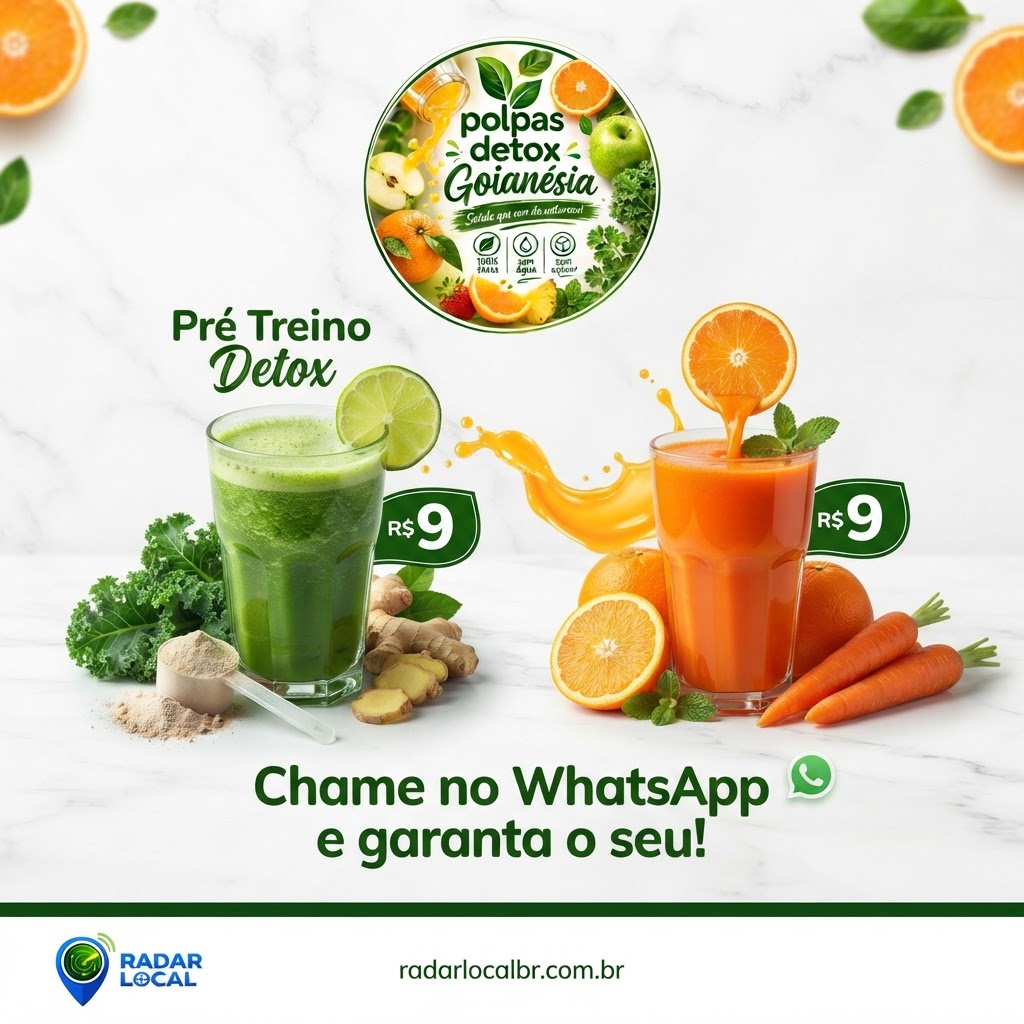 Polpas Detox Goianésia