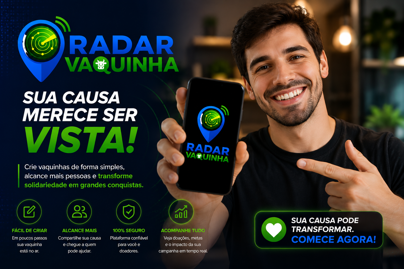 Divulgue sua campanha