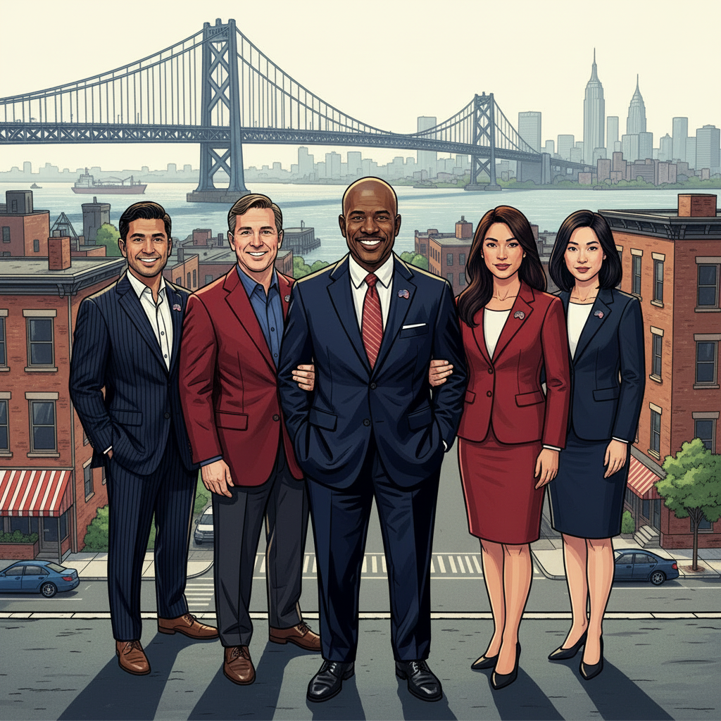 Meet Team Booker: Who Are the Six Candidates Asking Bayonne to Hand Them the Keys to City Hall?