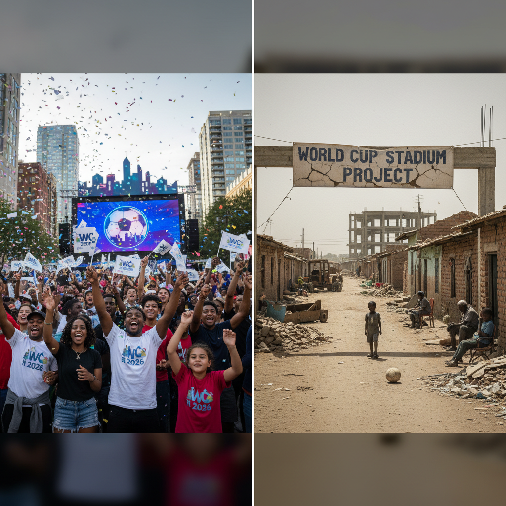 While Jersey City Celebrates, the Hometowns Left Behind Are Paying the Real Price of the World Cup