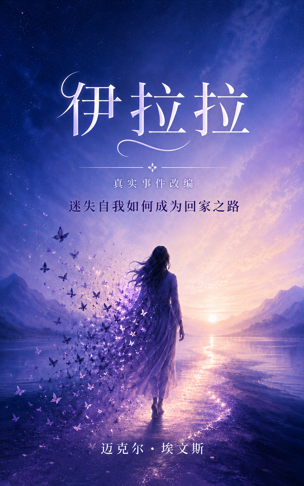 《Elara》中文版封面。真实事件改编的免费自助书,也是一部关于人口贩卖与朝鲜的真实犯罪小说。