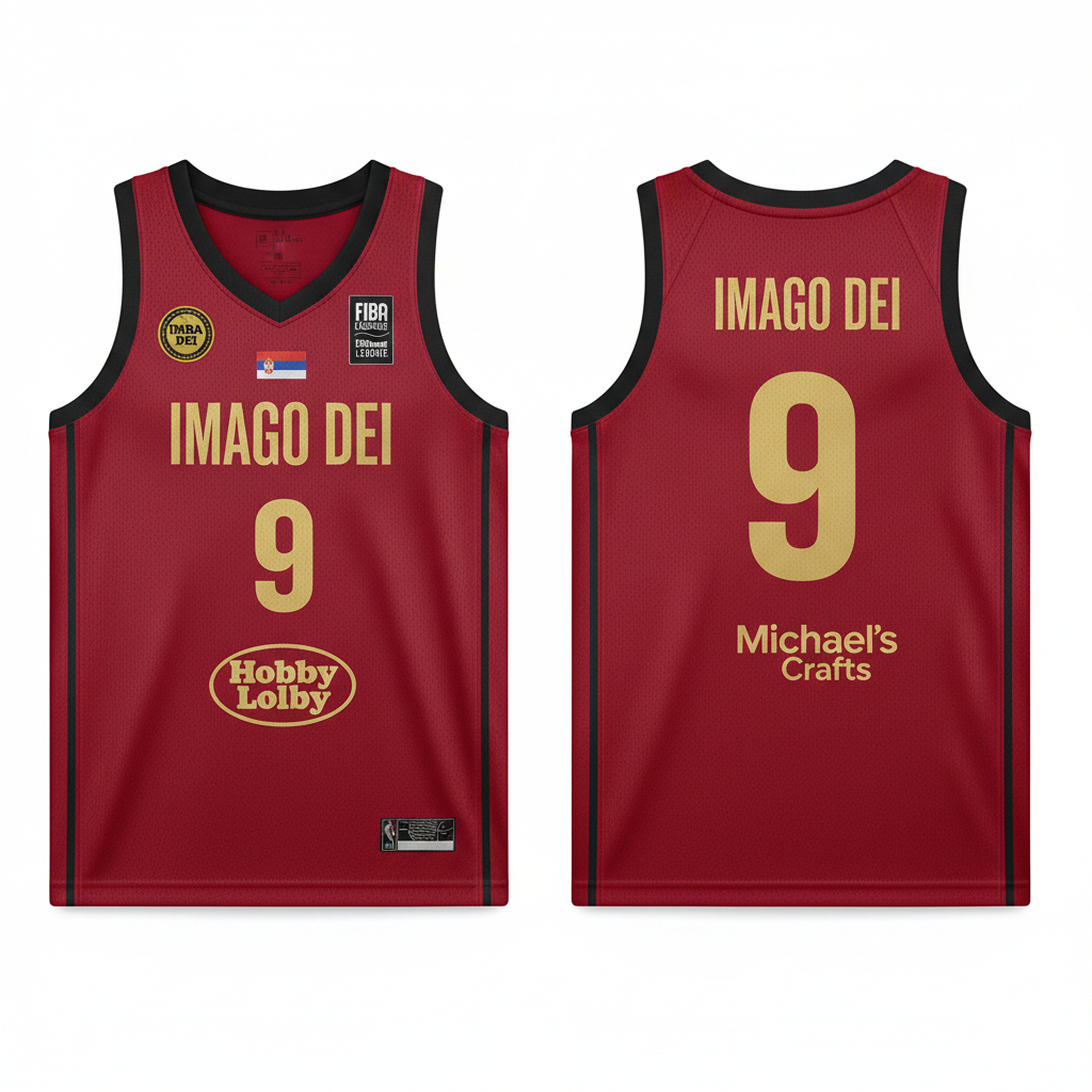 Crimson Gold Letters