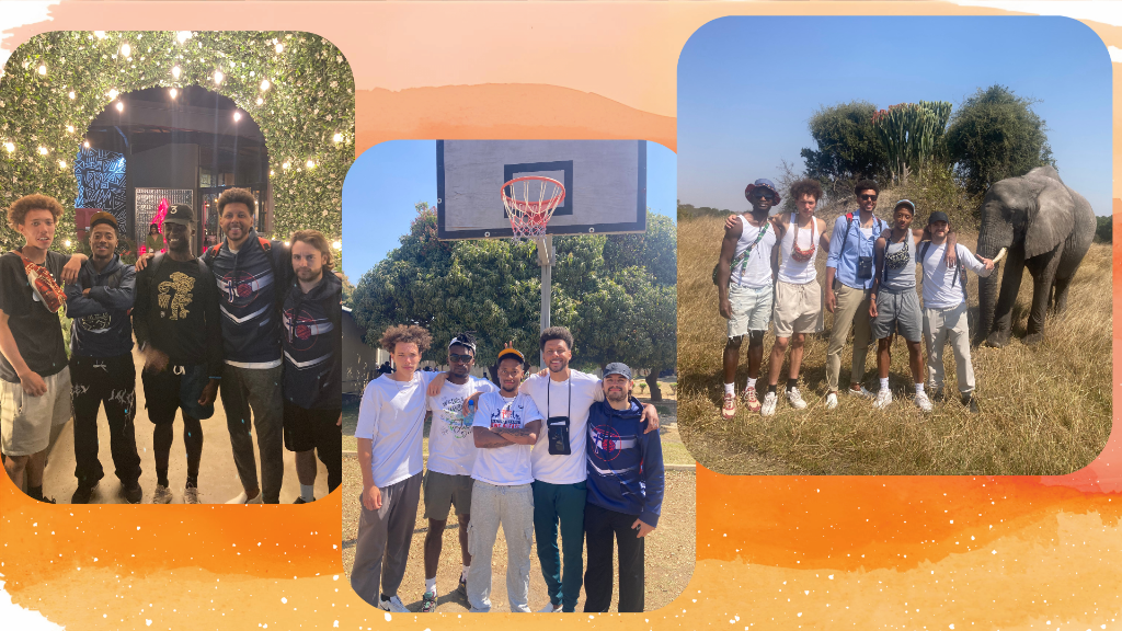 Daytime youth camp — over 100 local players trained each day