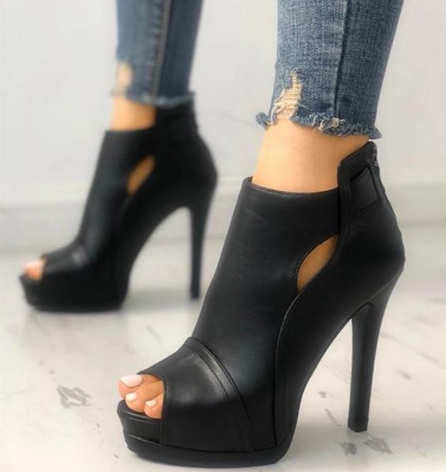 Peep Toe Heels