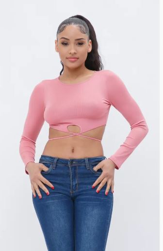 Long Sleeve crop top