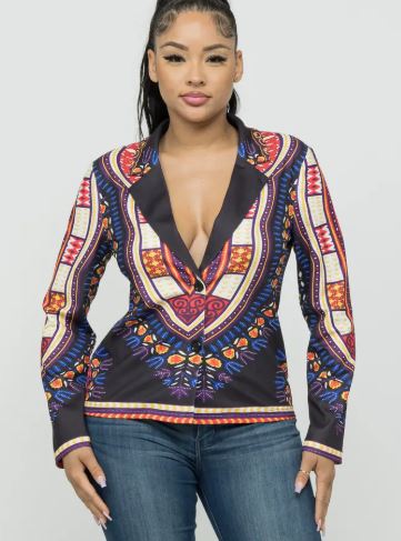Dashiki Blazer 
