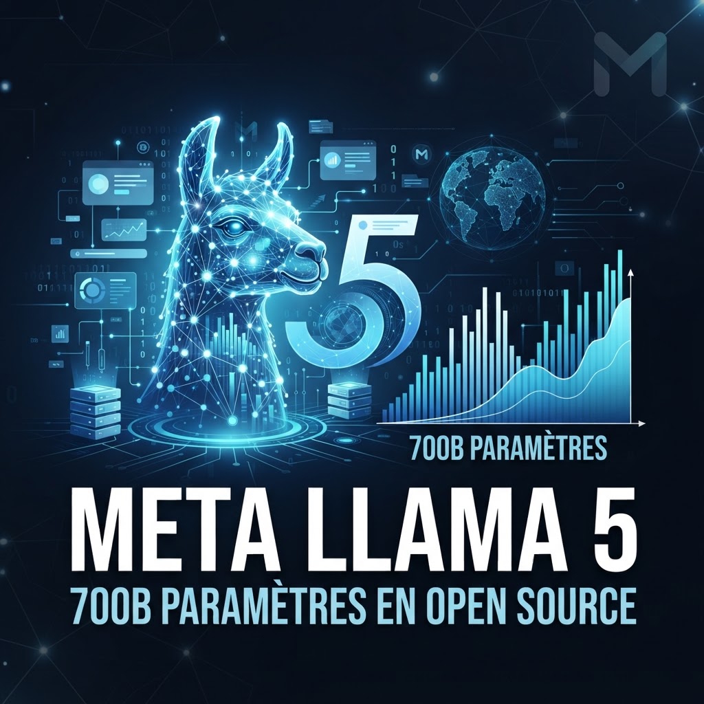 Meta Llama 5 : 700B paramètres en open source