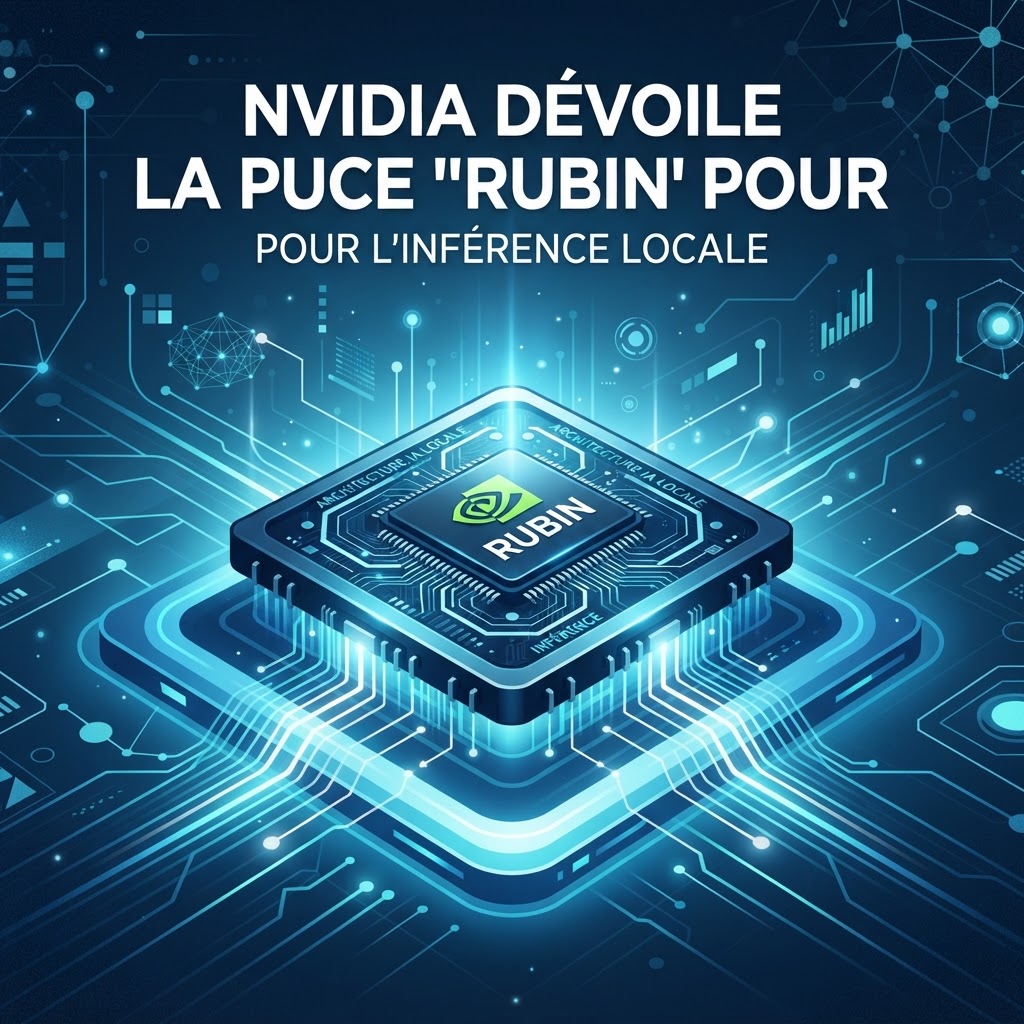 Nvidia dévoile la puce "Rubin" pour l'inférence locale