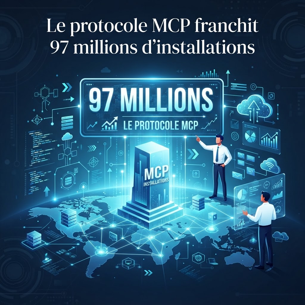 Le protocole MCP franchit 97 millions d'installations