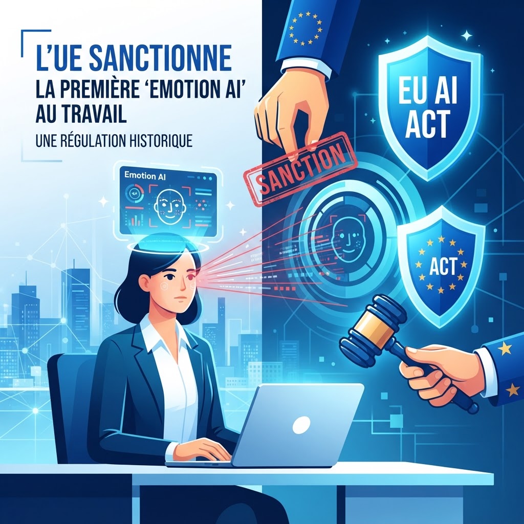 L'UE sanctionne la première 'Emotion AI' au travail