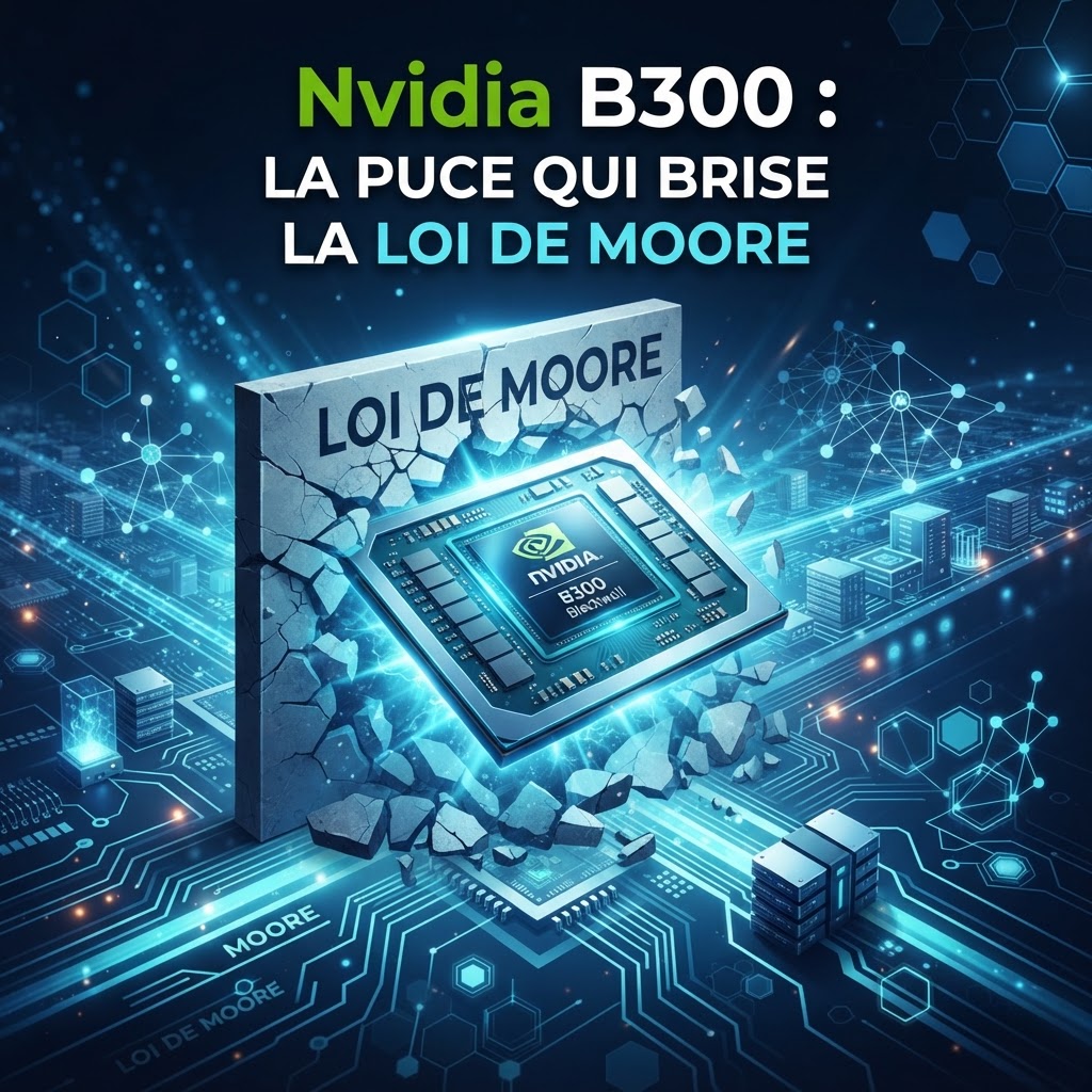 Nvidia B300 : La puce qui brise la loi de Moore