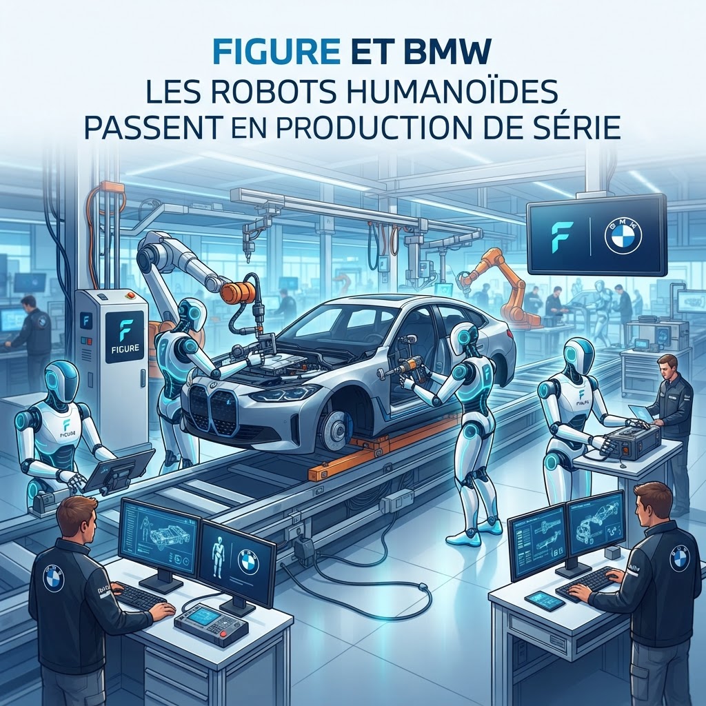 Figure et BMW : les robots humanoïdes passent en production de série
