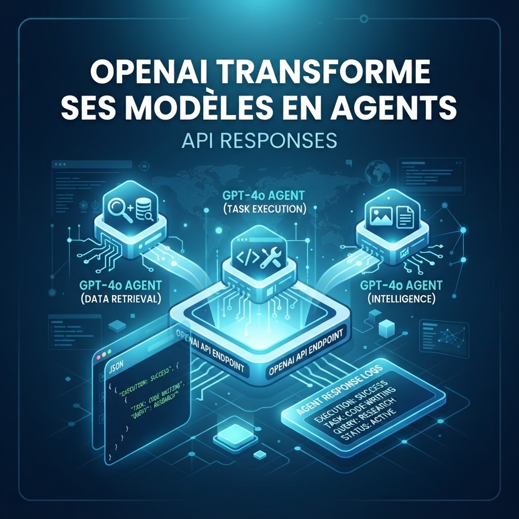 OpenAI transforme ses modèles en Agents (API Responses)