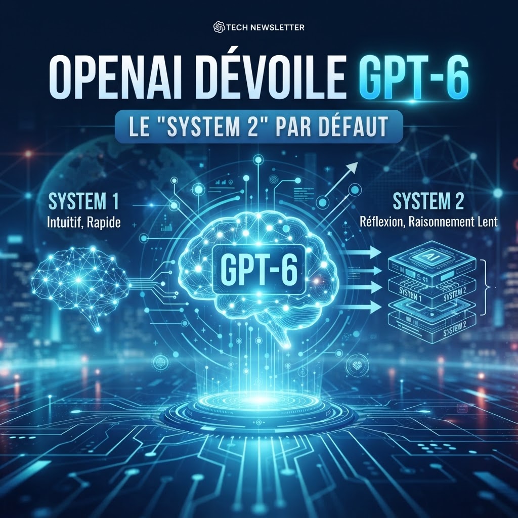OpenAI dévoile GPT-6 : le 'System 2' par défaut
