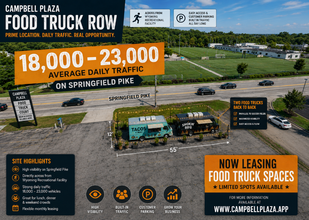 Campbell Plaza Food Truck Row