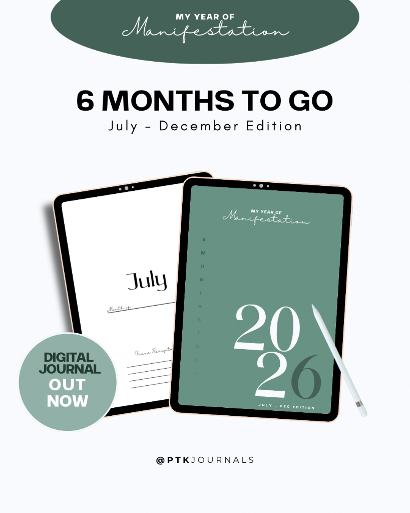 2026 PTK Digital Journal — My Year of Manifestation