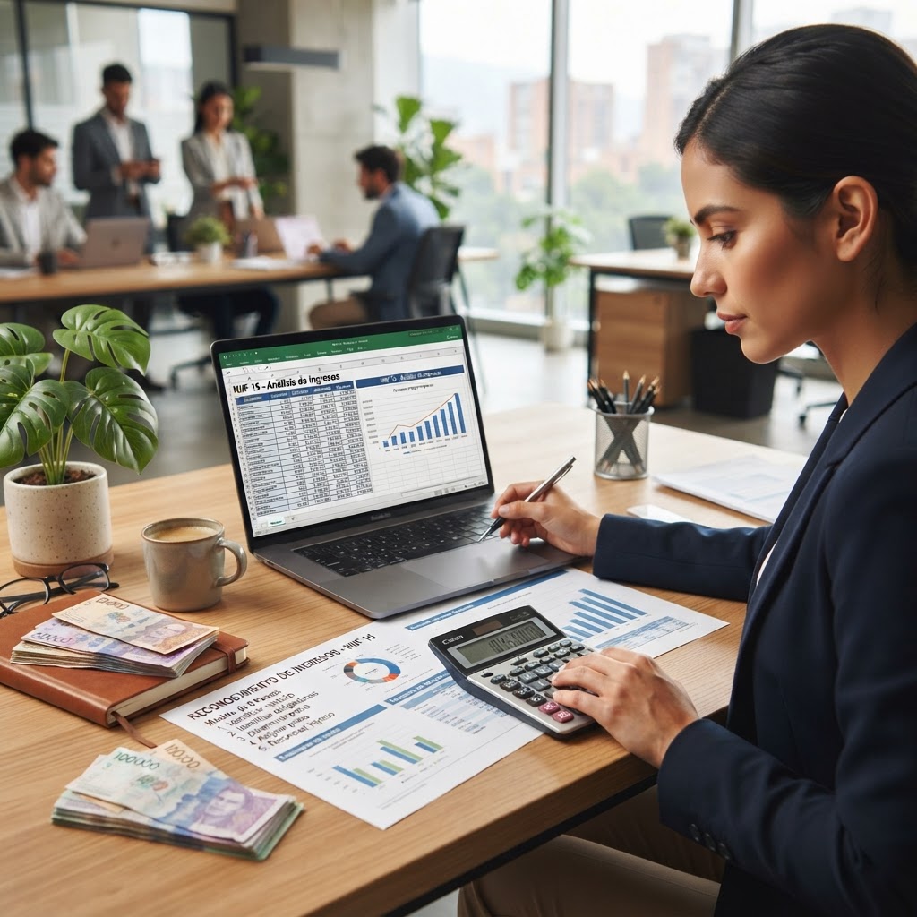 ¿Tu empresa está inflando ingresos? Domina la NIIF 15 antes de que la DIAN te visite
