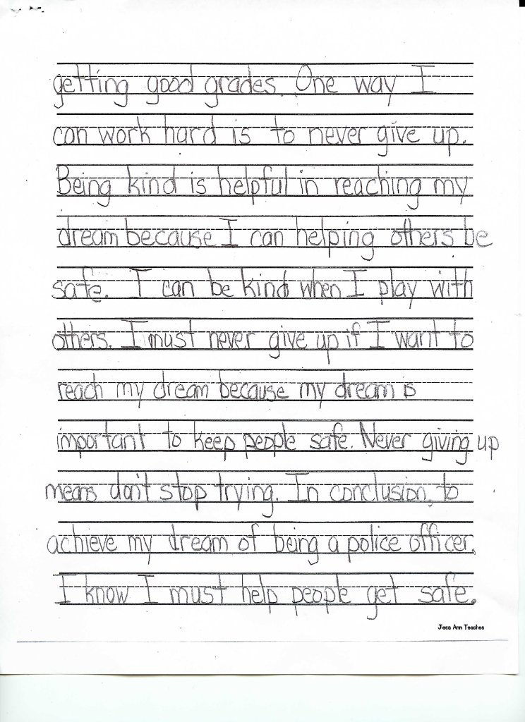 My Big Dream is to Become a Police Officer - Page 2