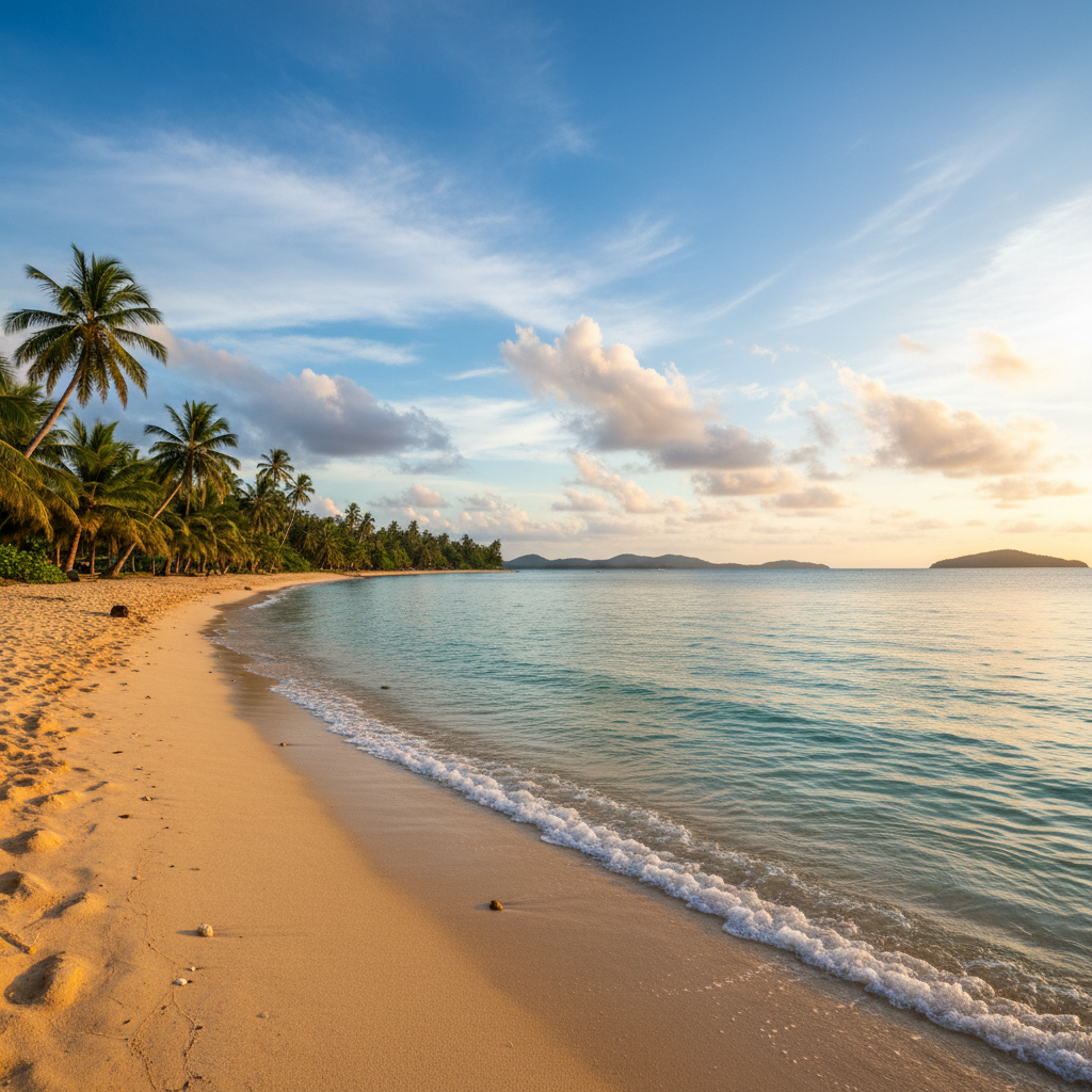 Beach Seashore Backdrop