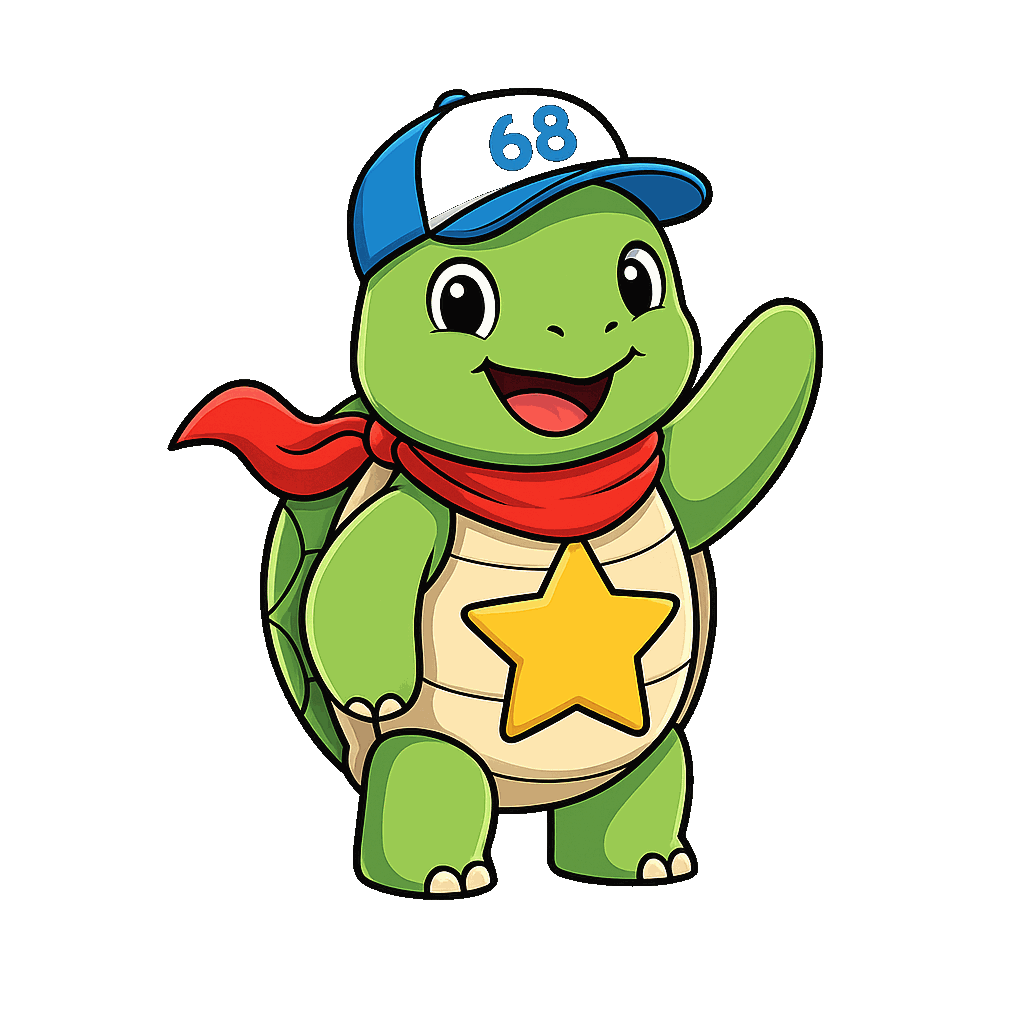 Shelly the turtle mascot