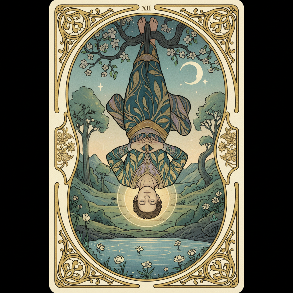 The Hanged Man, arcane majeur du Tarot de Marseille