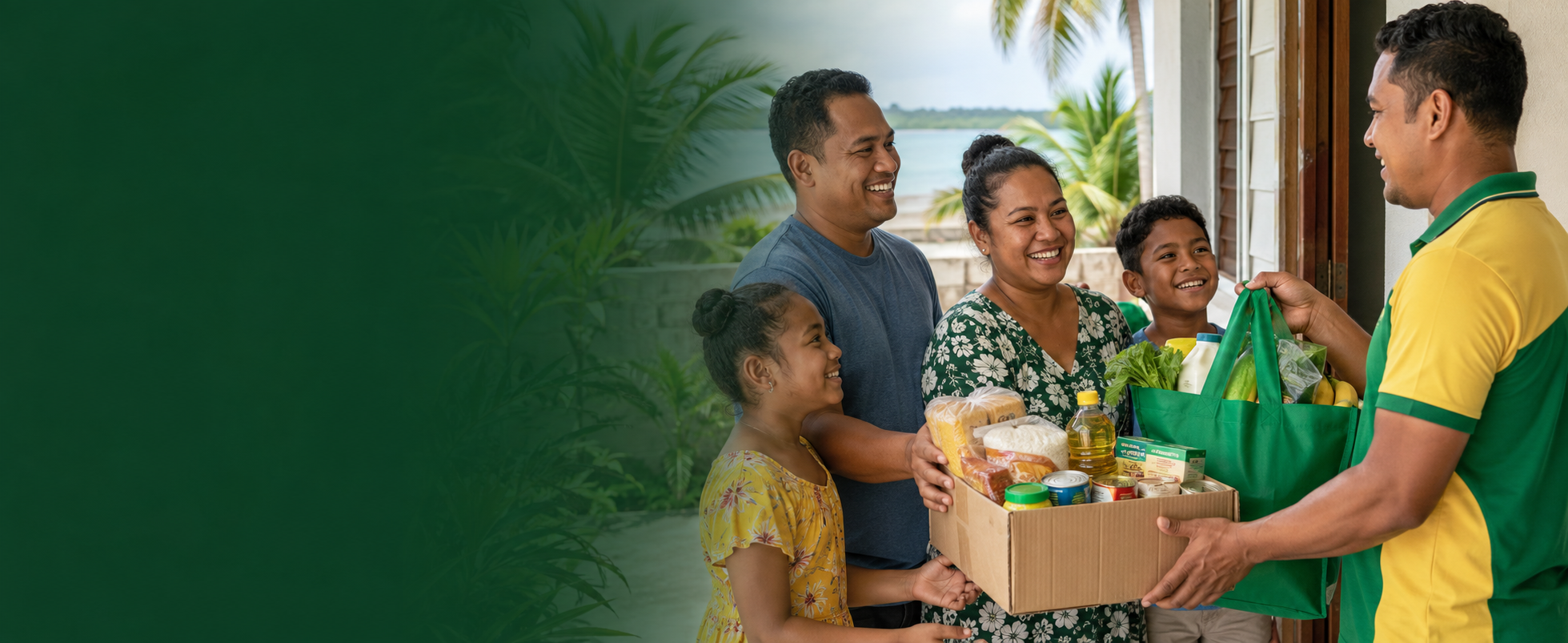 Family grocery delivery from JPT Trading