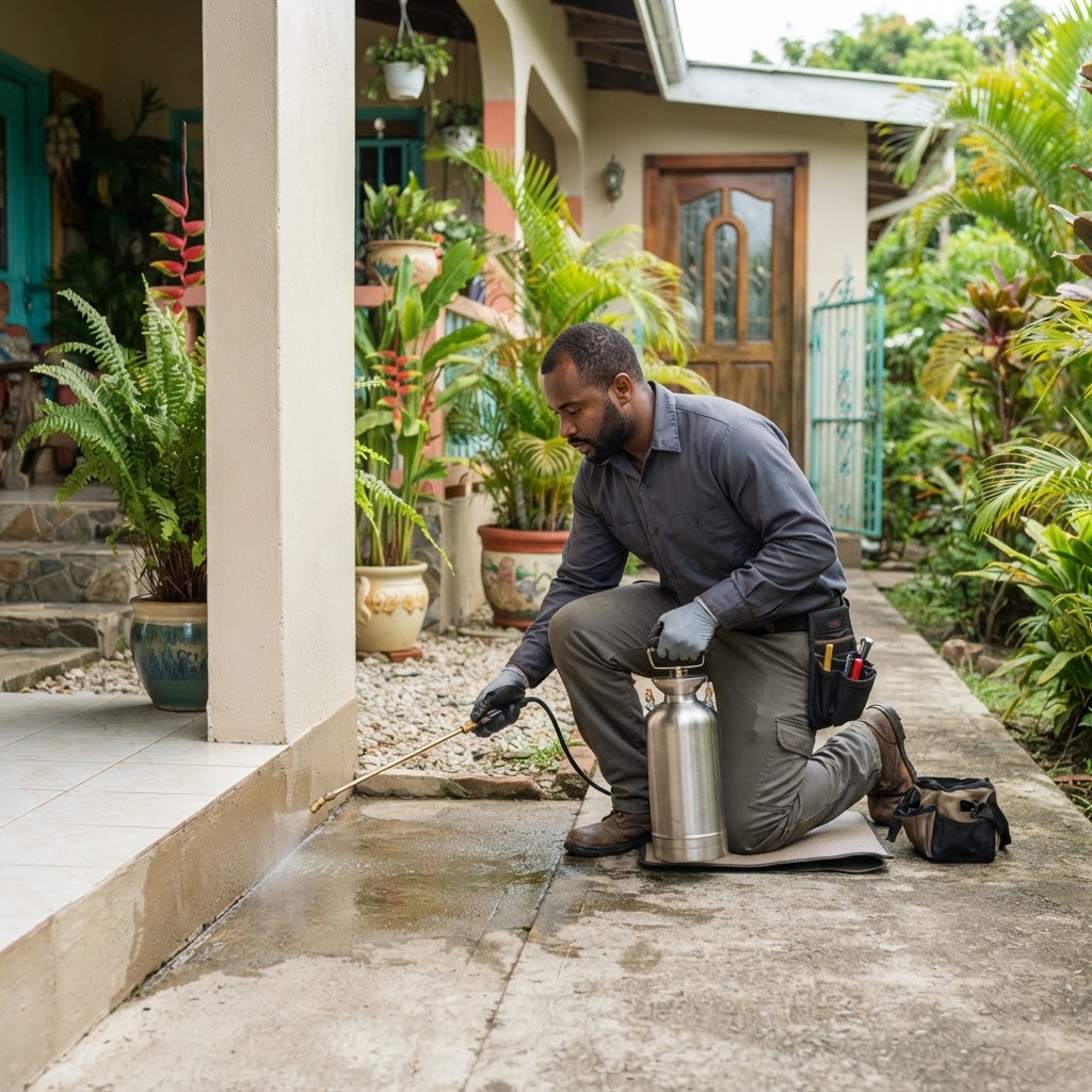 Professional servicing preventative crawling insect control.