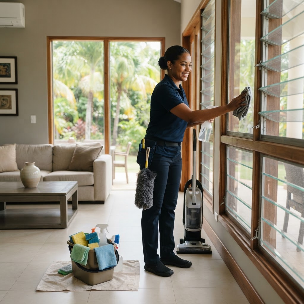 Professional cleaning one-time cleaning.
