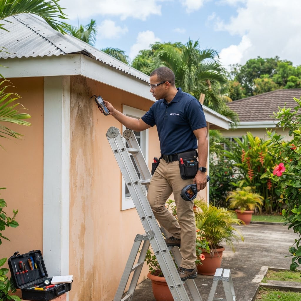 Professional servicing water ingress inspections.