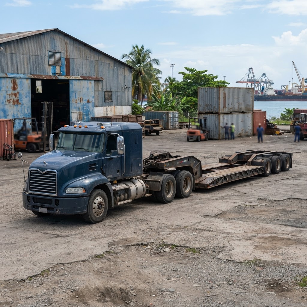 Lowboy / Low-bed