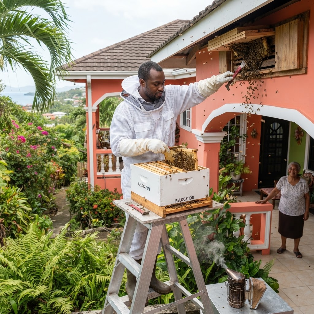 Professional servicing bee nest removal referrals.