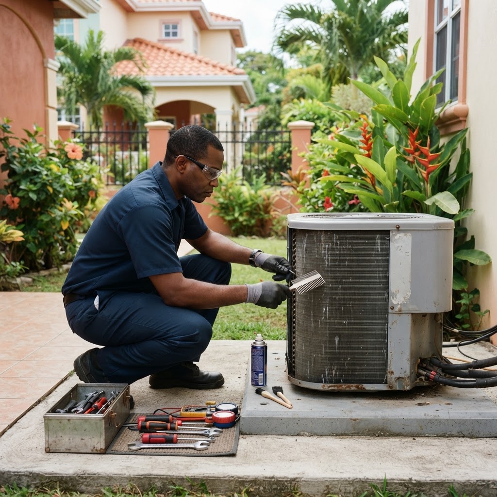 Professional servicing preventative maintenance.
