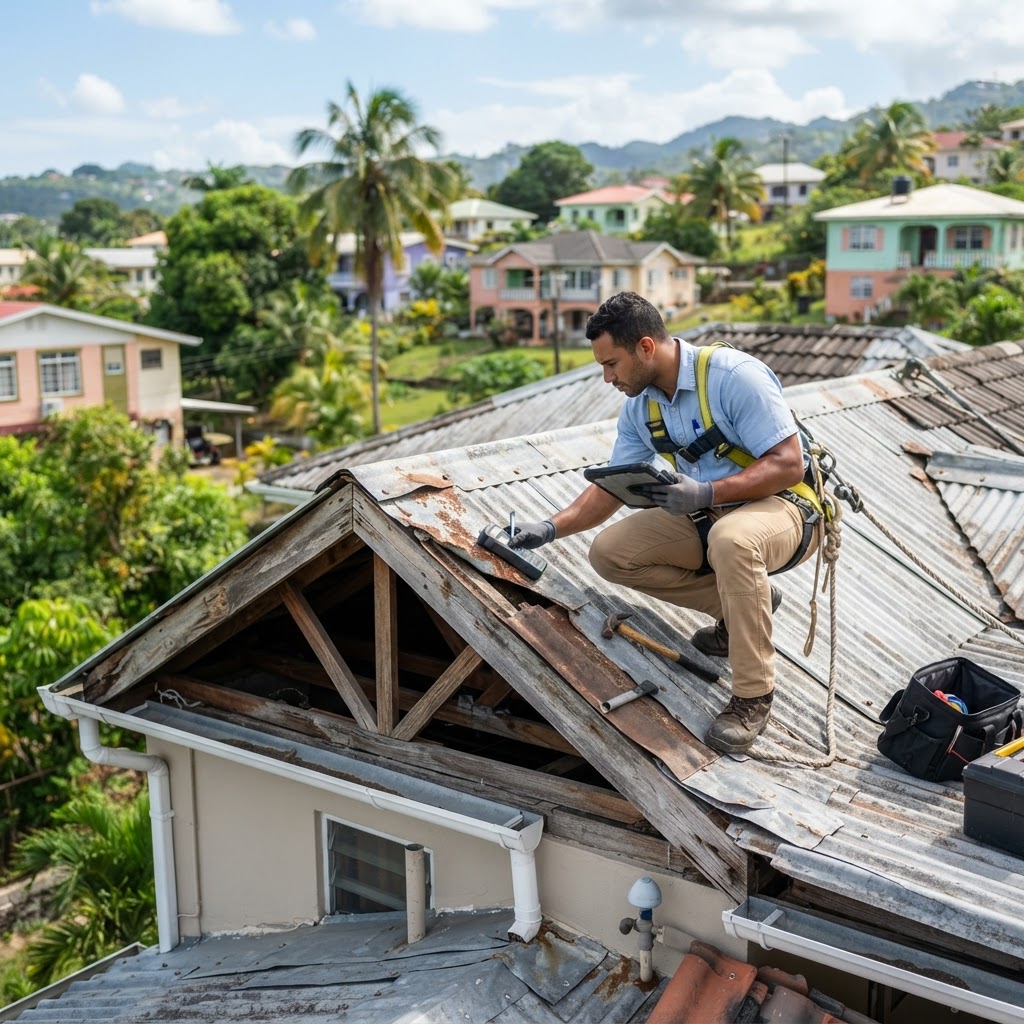 Professional servicing structural roof assessments.