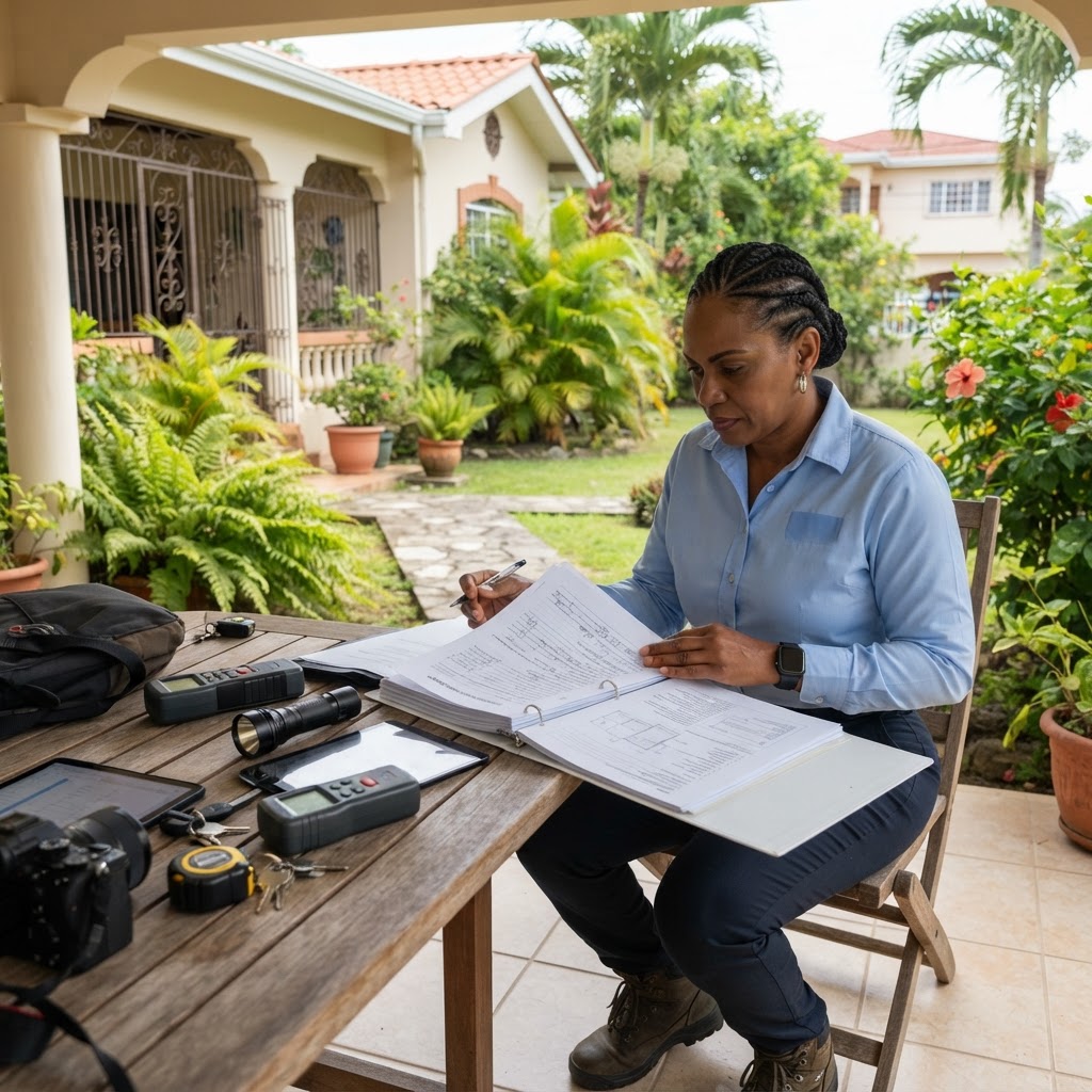 Professional servicing written inspection reports.