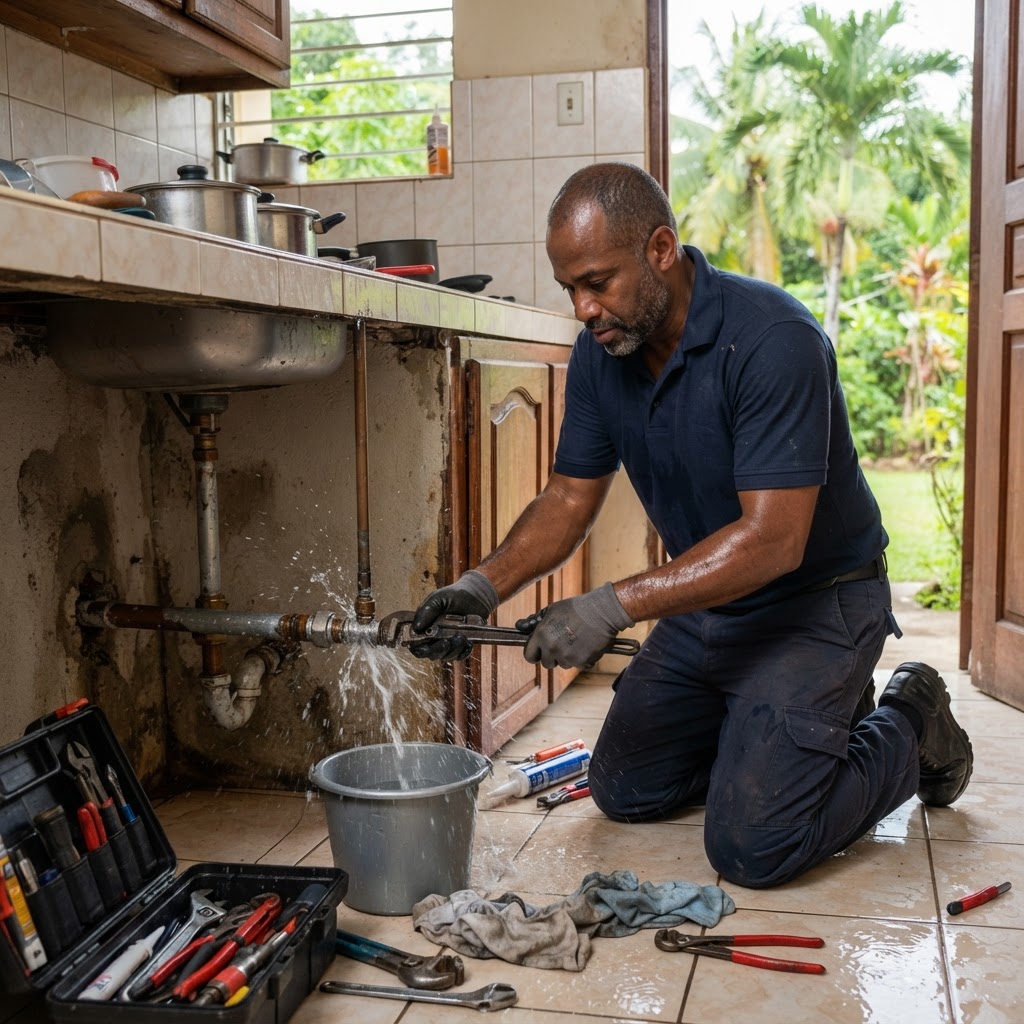 Professional repairing emergency plumbing services.
