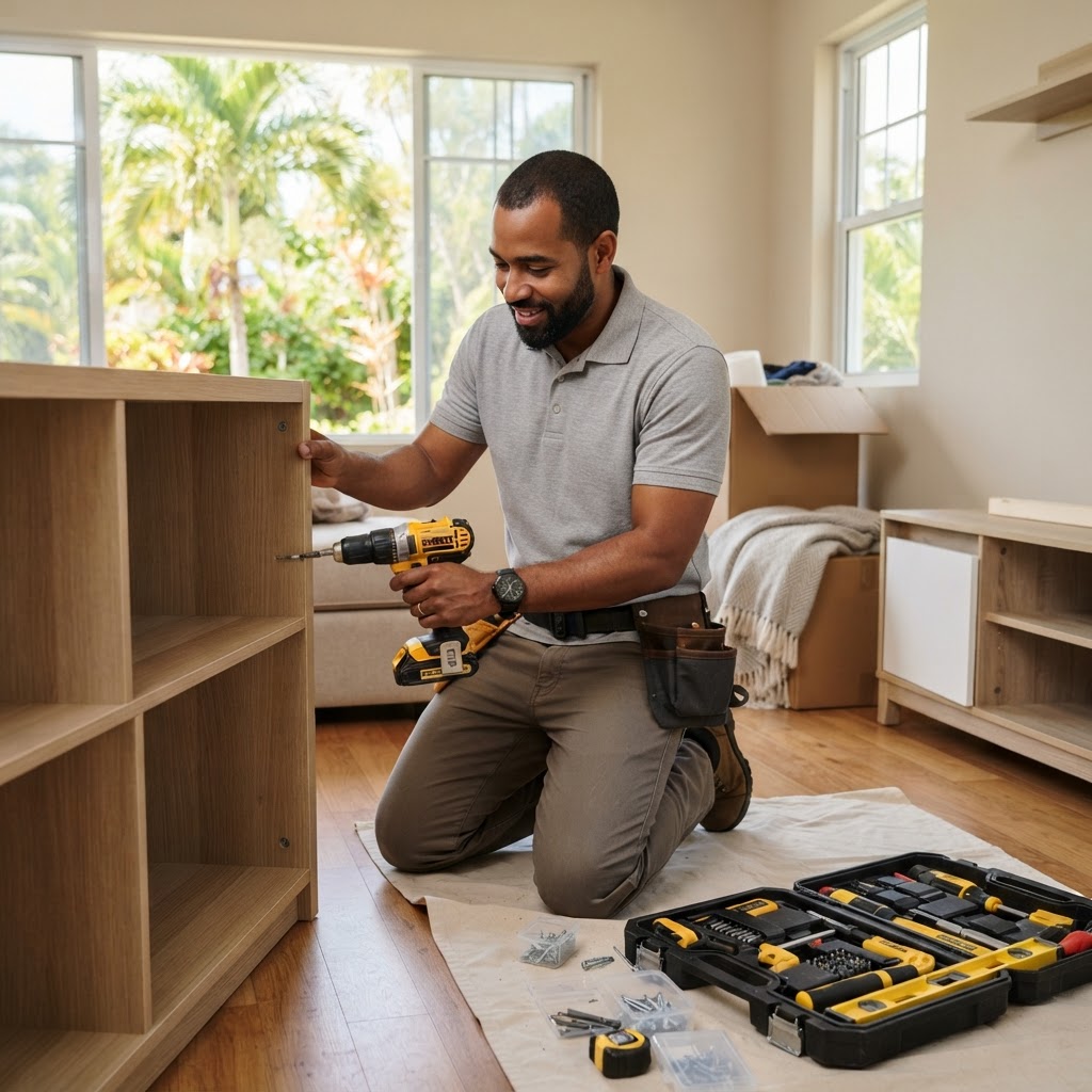Professional repairing move-in handyman services.