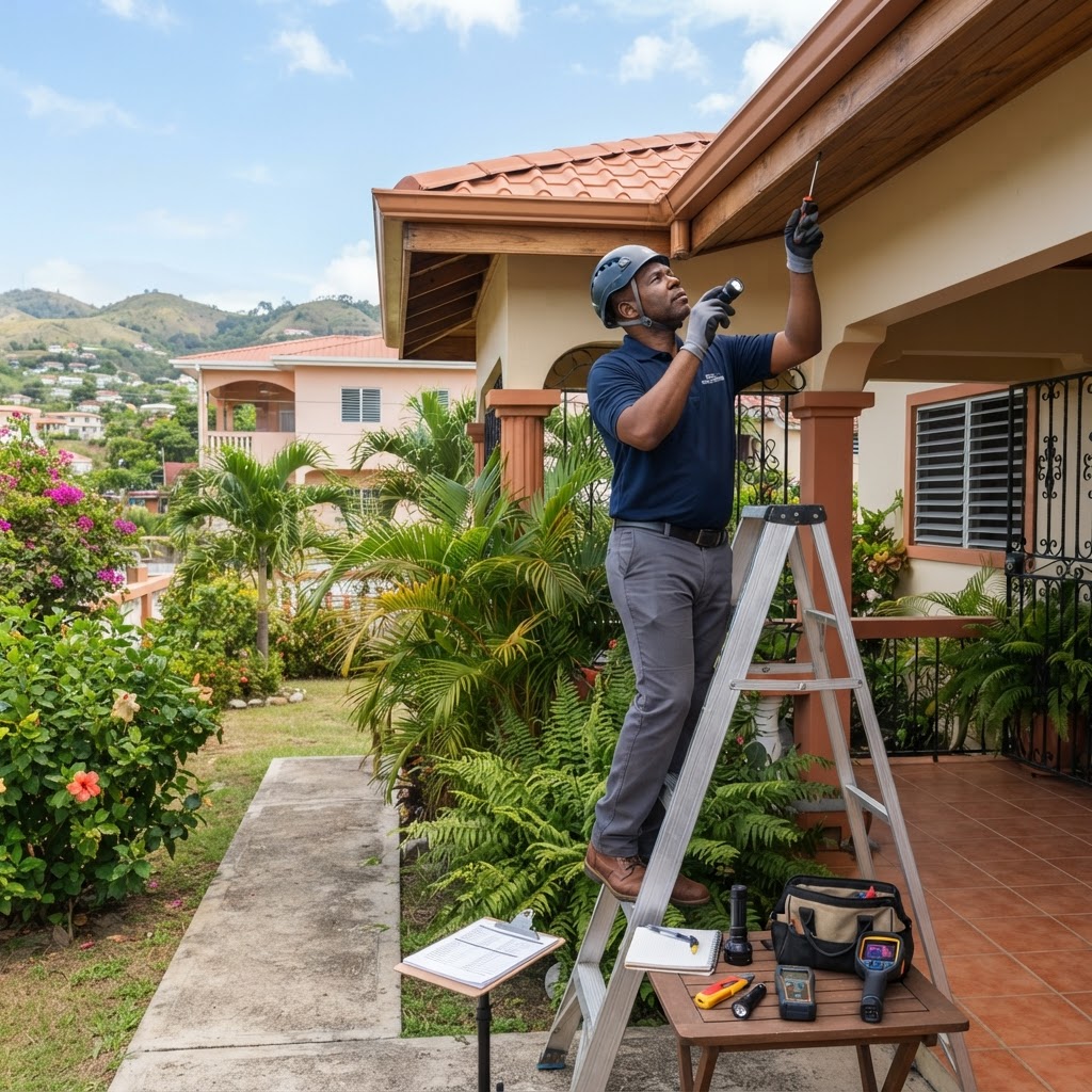 Professional servicing general home maintenance inspections.