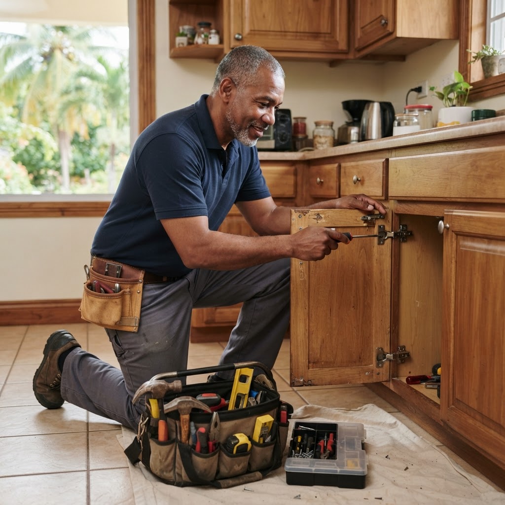 Professional repairing general handyman services.