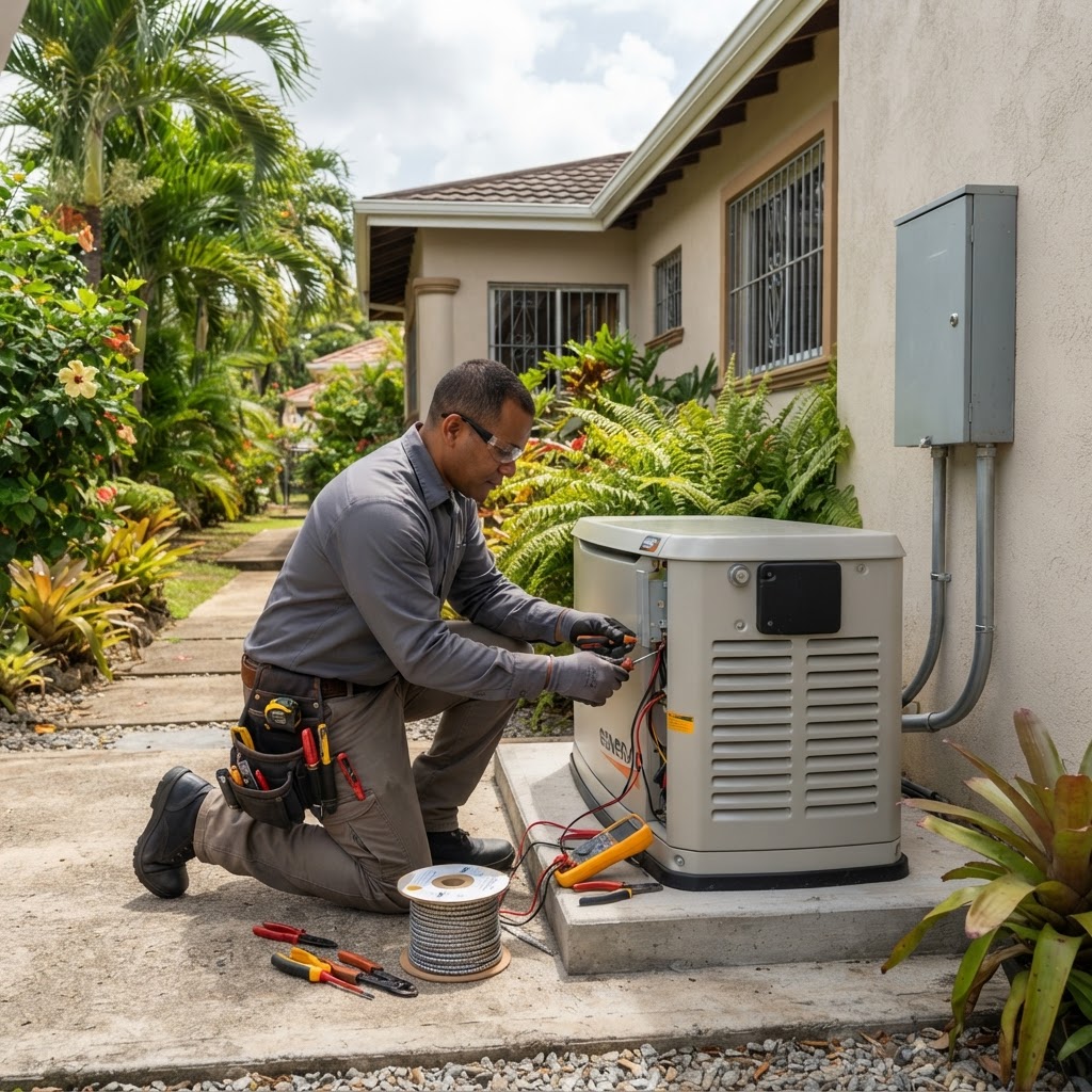 Professional installing generator installation referrals.