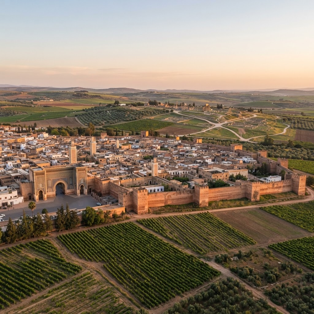 Agence SEO Meknès | Bab Mansour et vignobles du Saïss | 4