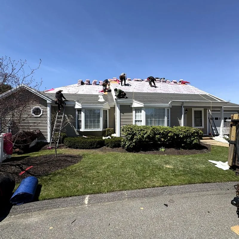 Roof Replacement in Progress