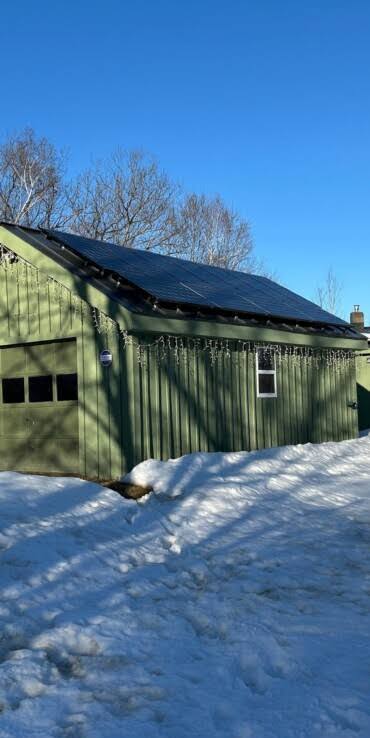 Garage Solar Array