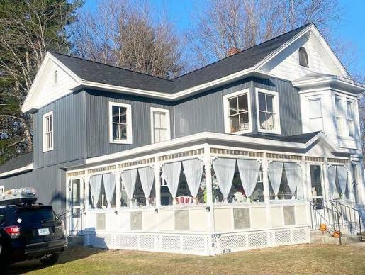 Vertical Siding Home