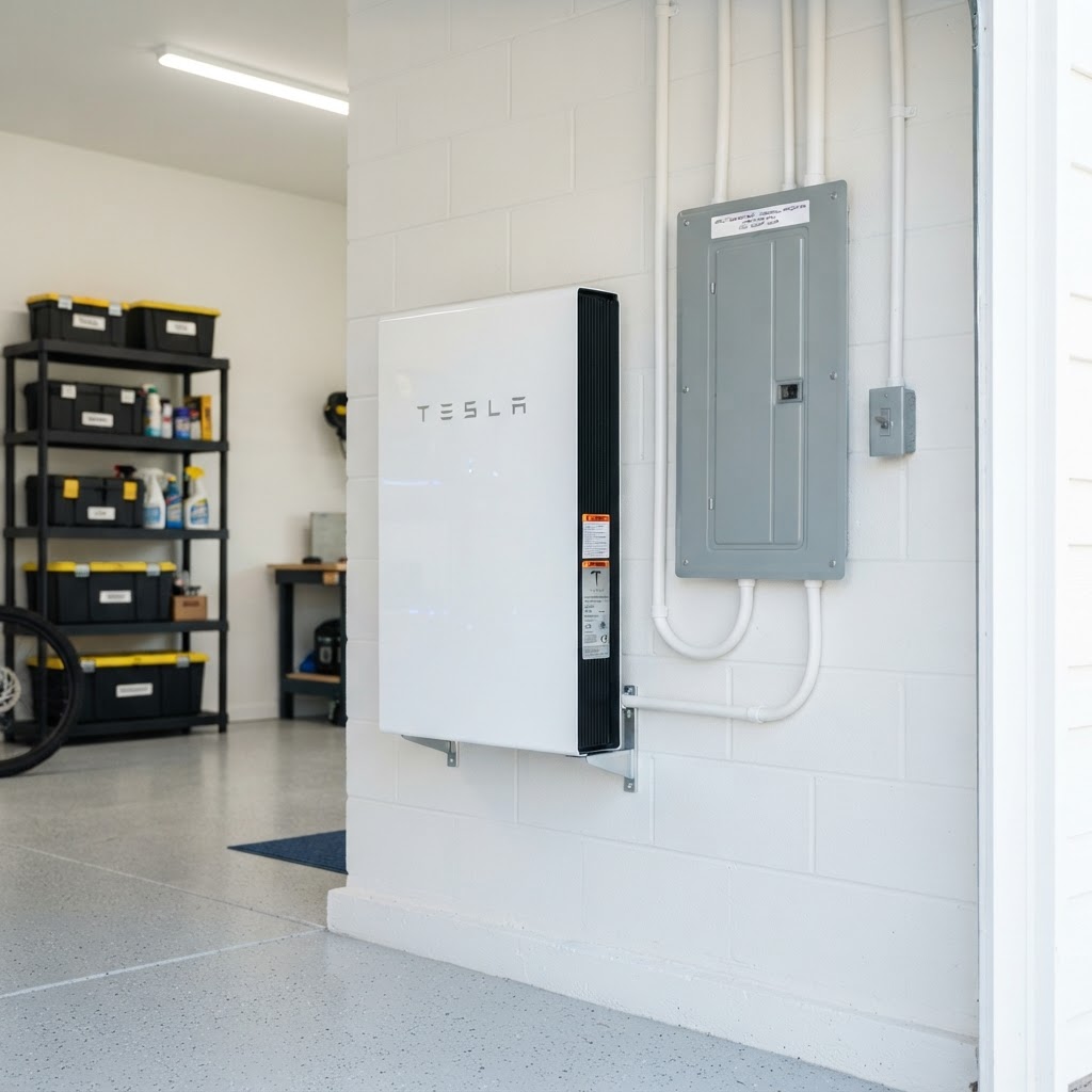 Tesla Powerwall and Enphase Battery Systems