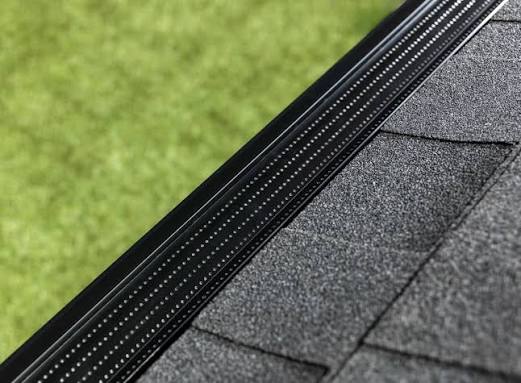Executive Guard System gutter protection installed on roof