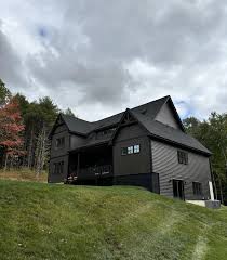 Charcoal Siding Home