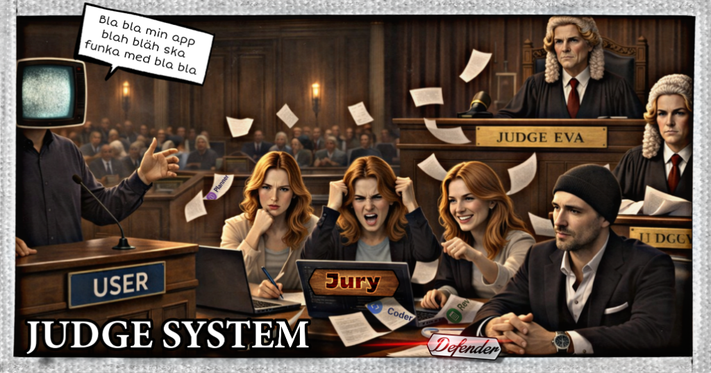 Judge System - The Courtroom